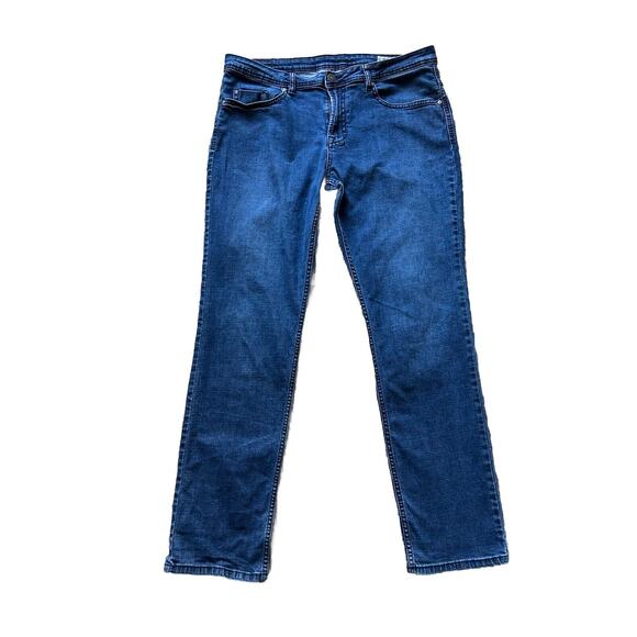 Buffalo David Bitton Jeans Size 38 Ins 33”JACKSON-X Straight Stretch A25 - Picture 1 of 8